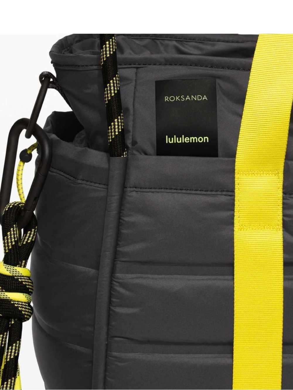 lululemon athletica x Roksanda Face Forward Duffel Black - Picture 13 of 15